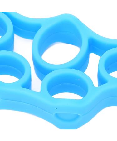 Finger Strength Trainer 2pcs Portable Environmentally Friendly Finger Movement Enhance Finger Grip Finger Strengthener for Recovery for Elderly Light Blue 6.6lb - Buy Online on SooperMarket.com