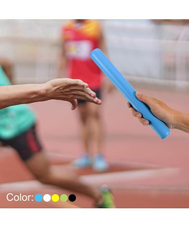 Junior Relay Track Batons - Plastic Tube Running Stick for Outdoor Athletics - Black - Buy Online on SooperMarket.com
