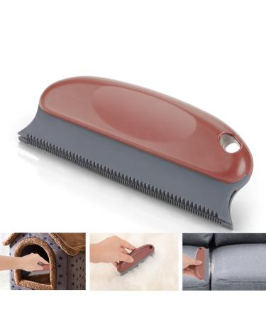 Animal hair remover brush dog hair remover for carpet clothing furniture sofa car car cat hair remover comb rubber brushes for animal hair dog hair removal products red
