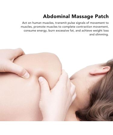 Kenanlan Belly Massage Patch - Portable Waist & Cervical Massage Stickers with Adjustable Modes | International Shipping - Buy Online on SooperMarket.com