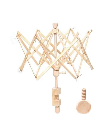 Yarn Winder, Wooden Umbrella Swift Yarn Winder, Wood Swift Yarn Holder,24" Hand Crafted Skein & Hanks Winder | Knitting Crochet - Yarn Swift