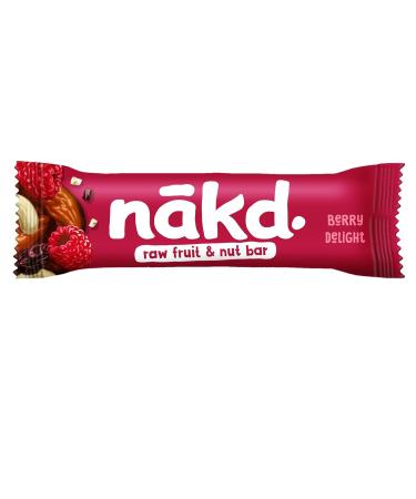 N kd Berry Delight Cold-Pressed Bars | 100% Natural Vegan & Gluten-Free Snacks | No Added Sugar | 18 x 35g | International Shipping Available - Buy Online on SooperMarket.com