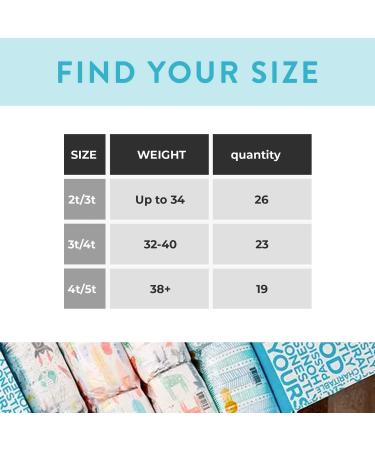 The Honest Company Toddler Training Pants 4T/5T Dinosaurs 76 Count | Eco-Friendly Underwear-Like Fit | Stretchy Waistband & Tearaway Sides | Potty Training Essential - Buy Online on SooperMarket.com