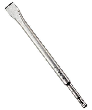 BOSCH 1618600010 3/4-Inch X 10-Inch Chisel (HS1420) Silver SDS-Plus Flat Chisel 3/4 Inch