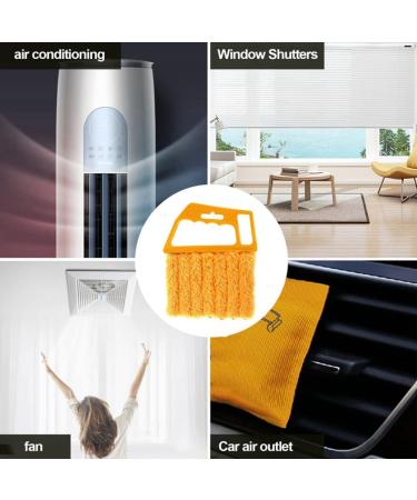 Widybord 2Pcs Window Venetian 7 Finger Dusting Cleaner Tool Window Shutters Venetian Brush - Buy Online on SooperMarket.com