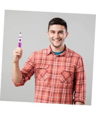 Housoutil Nose Hair Trimmer - Electric Facial Hair Remover | Battery-Powered Pen Shape Epilator for Smooth Skin | 1pc Rosy Design - Buy Online on SooperMarket.com