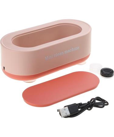 HNsdsvcd Ultrasonic Wash Cleaner Cleaning Machine Supplies Portable For Jewelry Glasses Watch Small Clean Tool Wash Cleaner Pink Charging - Buy Online on SooperMarket.com