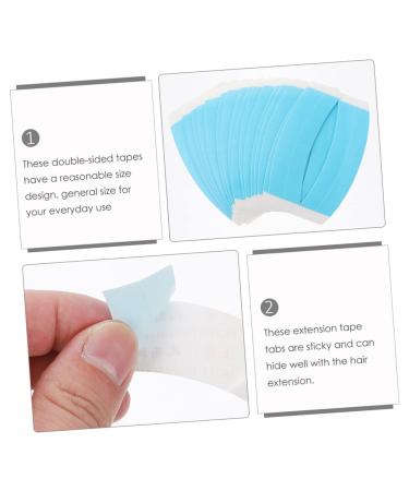 minkissy 23 Sheets Double Sided Wig Film Double-sided Tape Lace Front Support Tape Wig Tape Toupee Tape Wig Adhesive Tape Hair Extension Tape Strips Tape Double Sided Scalp Paper Headband - Buy Online on SooperMarket.com