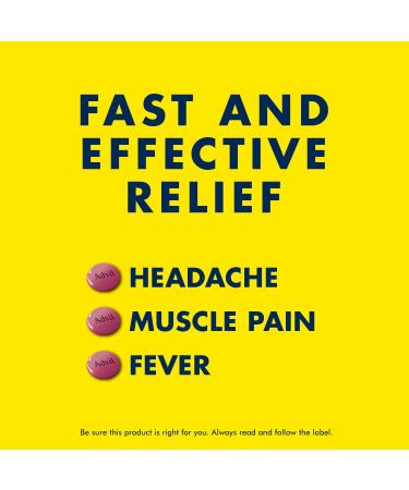 Advil Tablets (24 Count) 200 mg ibuprofen Temporary Pain Reliever / Fever Reducer - Buy Online on SooperMarket.com