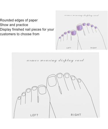 Nail Art Display Card DIY Nail Art Tips Display Card Practice for Home - Buy Online on SooperMarket.com