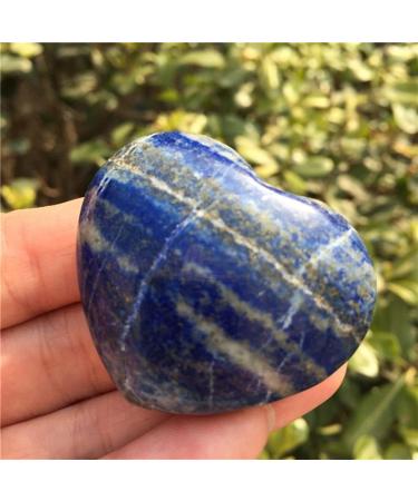 Beautiful Natural Lapis Lazuli Crystal Heart Polished Gem Crystal As Gift s Natural Luster - Buy Online on SooperMarket.com
