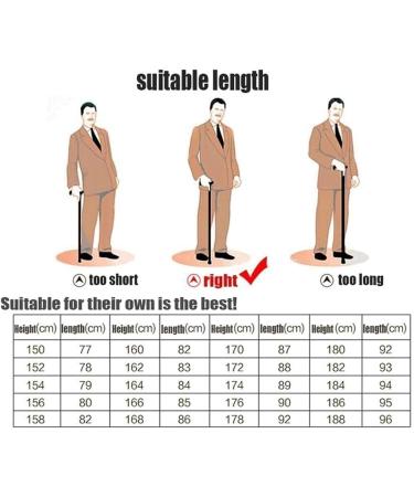 Canes Walking Stick Light 4 Foot Walking Stick Telescopic Stable Height Adjustable Silver Walking Stick and Crutch for The Elderly Old Man Handicapped Woman Injured - Buy Online on SooperMarket.com