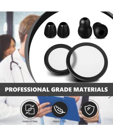 Stethoscope Spare Parts Kit - Replacement & Ear Tips Accessories (Black) - Buy Online on SooperMarket.com