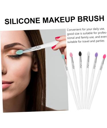 Healeved 6pcs Eye Shadow Brush Eyeshadow Brush Sponge Eyeshadow Makeup Practice Face Lip Brush - Buy Online on SooperMarket.com