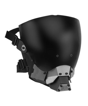 Paintball Tactical Mask Full/Half Face Goggles Mechanical Mask for Cosplay CS Games Halloween Shooting Hunting