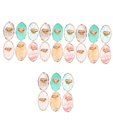 24 Pcs Ring Palette Manicure Mixing Palettes Color Mixing Plate Ring Manicure Pallets Nail Salon Mixing Tray Nail Polish Holder Ring Resin Nail Palettes Nail Art Pallets 5X2.8cmx4pcs As Shownx4pcs