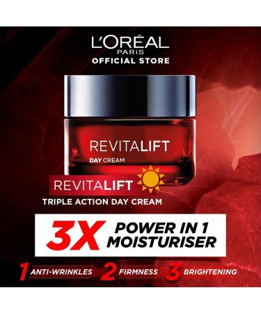 L'Oreal Revitalift Laser X3 Anti Aging Cream 50ml - Buy Online on SooperMarket.com