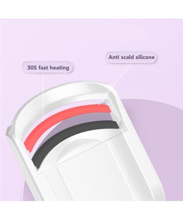Electric Eyelash Curler Blower Heated Eyelash Curler 300mAh Battery Fast Heating for Makeup - Buy Online on SooperMarket.com