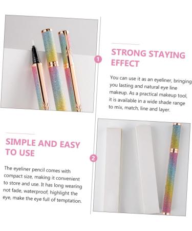 Angoily Liquid Eyeliner White Eyeliner Girl Eye Makeup Accessories Makeup Supply Drawing Pen Fine Point - Buy Online on SooperMarket.com