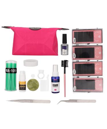 14PC Eyelash Extension Set - Professional Grafting Kit for Starters | Complete Eyelash Extension Starter Kit - Buy Online on SooperMarket.com
