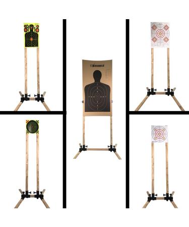 Highwild Adjustable Target Stand Base for Paper Shooting Targets - USPSA/IPSC & IDPA Practice - 1 Set - Buy Online on SooperMarket.com