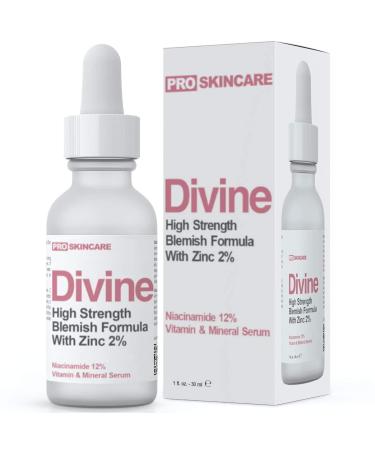 Niacinamide Serum 12% + Zinc 2% - Reduce Dark Spots & Minimize Pores | Dewy Youthful Glow - 1 fl oz - International Shipping - Buy Online on SooperMarket.com