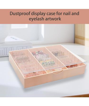 Portable Acrylic Case For Prevent Dust And Dirt Maintain The Cleanliness Suitable For Salons And Personal Use Adjustable Storage Solution Light Grey - Buy Online on SooperMarket.com