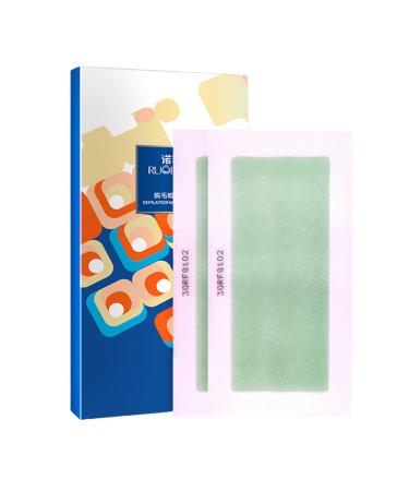 Empty wax strips 24 pieces of body hair remover |Plant extracts practical fast skin -friendly universal strips of body wax for legs and bikini HMLTD