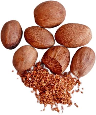 Nutmeg Seeds Whole 100g / 3.5oz Premium Grade Shell Removed and Cleaned A Quality Product - Buy Online on SooperMarket.com