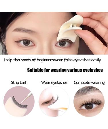 SHANPIN 4pcs Eyelash Applicator Tool False Eyelash Tweezers - Easy False Eyelash Attachment for Beginners - Buy Online on SooperMarket.com