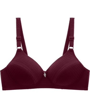 Buy NHNKB Women s Wireless Sport Seamless Push-Up Bustier - Adjustable Comfort Yoga/ Sleep Bra in Red 44 - Great Sizes & Classic Style - Buy Online on SooperMarket.com