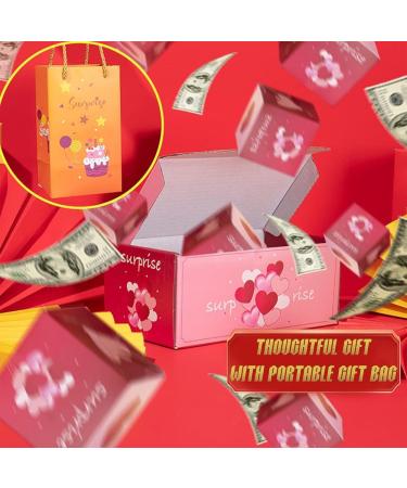Generic Happy Birthday Surprising Boxes Bouncing Red Envelope Gift Boxes for Family Friend Neighbor Gift 20pcs Bounce Boxes Gift Boxes Gift Bags Pink HAPPY BIRTHDY - Buy Online on SooperMarket.com