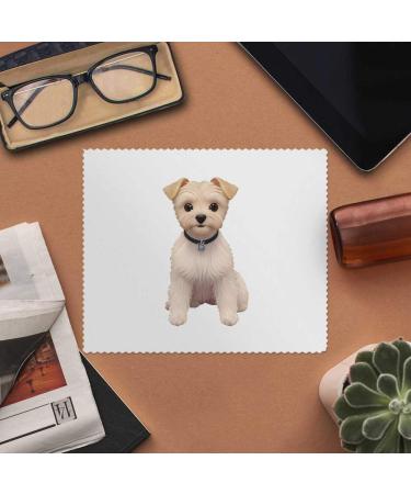 2 x Terrier Dog Microfiber Cleaning Cloths - Durable Soft & Eco-Friendly | Perfect for Home & Travel - Buy Online on SooperMarket.com