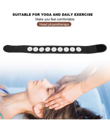 Weikeya Acupuncture Headband | Safe & Long-Lasting Therapy for Massage & Acupuncture (Black) - International Shipping Available - Buy Online on SooperMarket.com