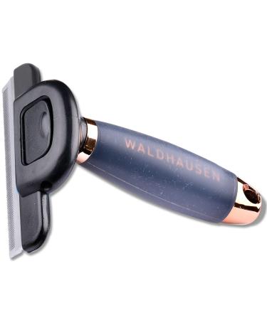 WALDHAUSEN shedding comb with gel handle XL black