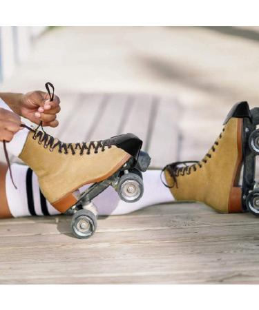 BATYY Roller Skate Toe Cap Protectors - PU Leather Toe Guards with 4 Holes - Buy Online on SooperMarket.com