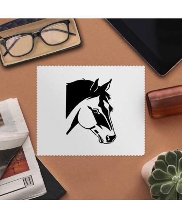 Buy 2 Microfiber Cleaning Cloths - Horse Face Design (LC00025137) | Eco-Friendly & Durable | Fast International Shipping - Buy Online on SooperMarket.com