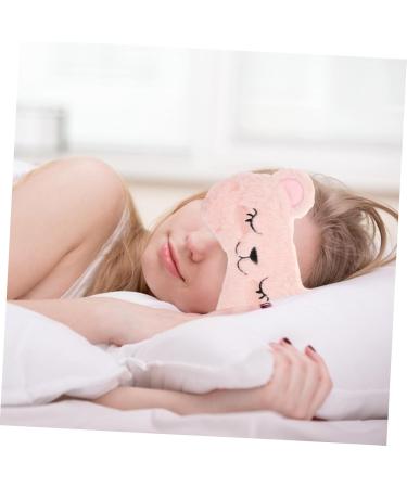 Buy 2pcs Panda Sleep Mask Set - Faux Fur Eye Masks for Men & Kids | Night Blindfolds & Plush Child Face Masks - Assorted Colors - Perfect for Sleep & Relaxation - Buy Online on SooperMarket.com