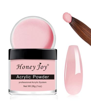 28g/box Acrylic Powder Professional White Clear Black Nude Acrylic Nail French Manicure Powder for Nail Extension Acrylic Nail System HJ-NAP016 (HJ-NAP017-Clear Pink)