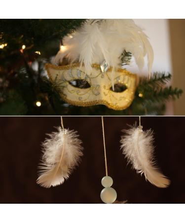 HaiMay 450 White Feathers for Craft Wedding & Party Decor 3-5 inches - Home Decorations - Buy Online on SooperMarket.com