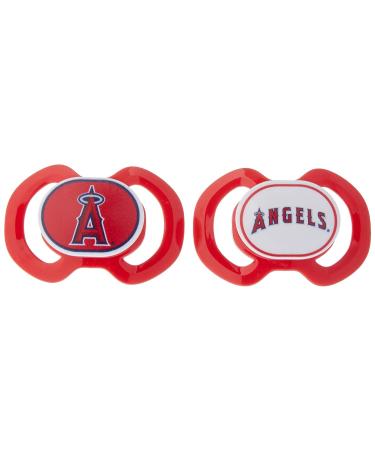 Los Angeles Angels Baby Fanatic MLB 2-Piece Gen. 3000 Pacifier - Buy Online on SooperMarket.com