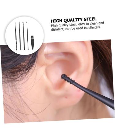 Healvian Stainless Steel Ear Cleaner Spring Tool Set - Ear Wax Removal Kit for Gentle and Effective Cleaning - Buy Online on SooperMarket.com