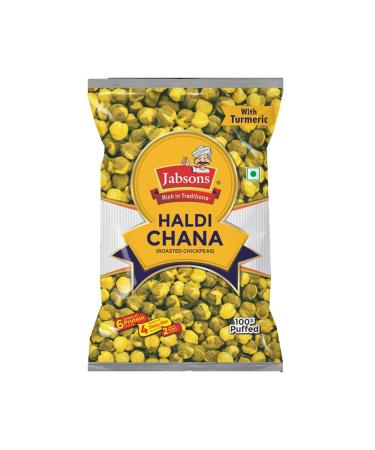 Haldi Channa Roasted Chickpeas With Turmaric No Preservatives Vegan Ready To Eat All Natural Snack 200g