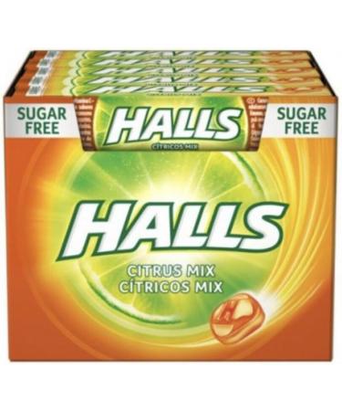 Halls Mentholyptus Citrus Sugar Free Stick Pack std (Pack of 20) - Buy Online on SooperMarket.com