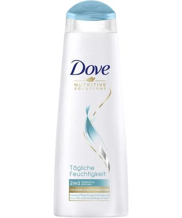 Dove Nutritive Solutions 2-in-1 Shampoo & Conditioner for Normal to Dry Hair 250ml - Daily Moisturizing Pack - Buy Online on SooperMarket.com