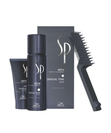 Wella Professionals SP Just Men Gradual Tone Pigment Mousse Black 60 + 30 ml