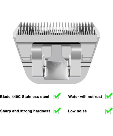 BestBomg 4fW Dog Grooming Blades - Removable Compatible with Heiniger/Moser Max45/Andis/A5 3/8 inch (9.5 mm) Cutting Length - Buy Online on SooperMarket.com