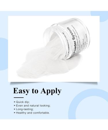 French Manicure Dipping Powder Set - Pink & White | 28g/Box, No UV/LED Cure, 0.98oz Per Box - Buy Online on SooperMarket.com