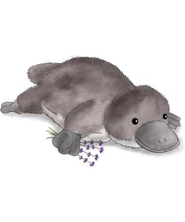 Warmies CP-PLA-1 Heatable Soft Toy - French Lavender Grey Medium Schnabeltisch | Cozy & Relaxing Gift - Buy Online on SooperMarket.com