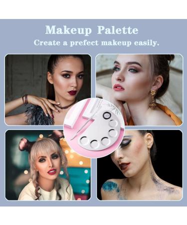 Tsathoggua Professional Makeup Palette And Spatula Upgrade Mixing Make Up Palette Stainless Steel Cosmetic Palette With Spatula For Mixing Makeup Cosmetics Or Nail Art - Buy Online on SooperMarket.com